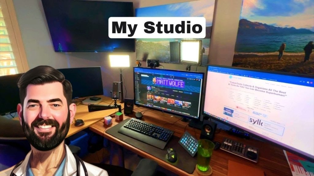 Here's Where I Make My AI Videos (Studio Tour)