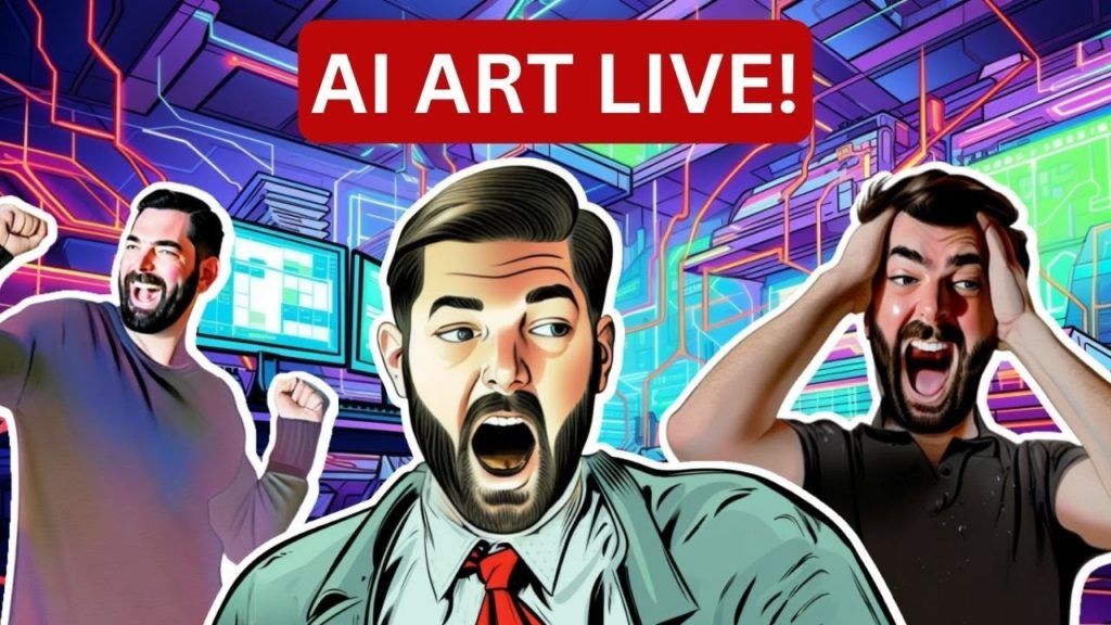 Let's Create AI Art & Thumbnails (LIVE)